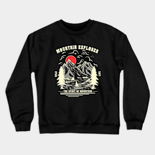 Mountain explorer Crewneck Sweatshirt